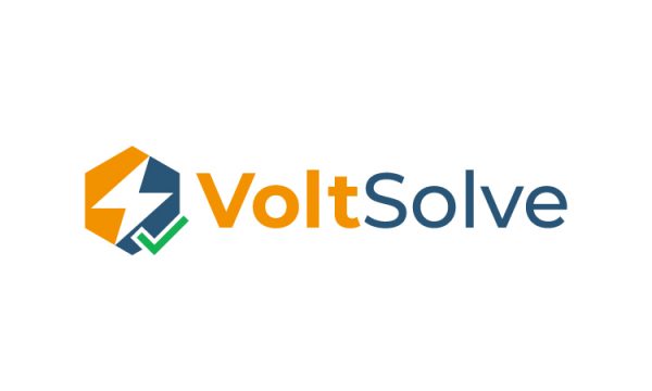 Volt solve business name logo