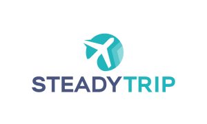 steady trip business name logo