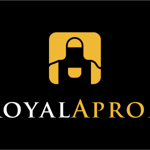royal apron business name logo