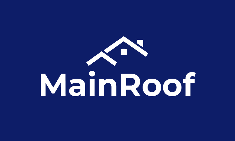 main roof business name logo
