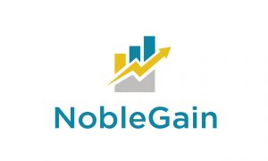 Noble gain business name logo