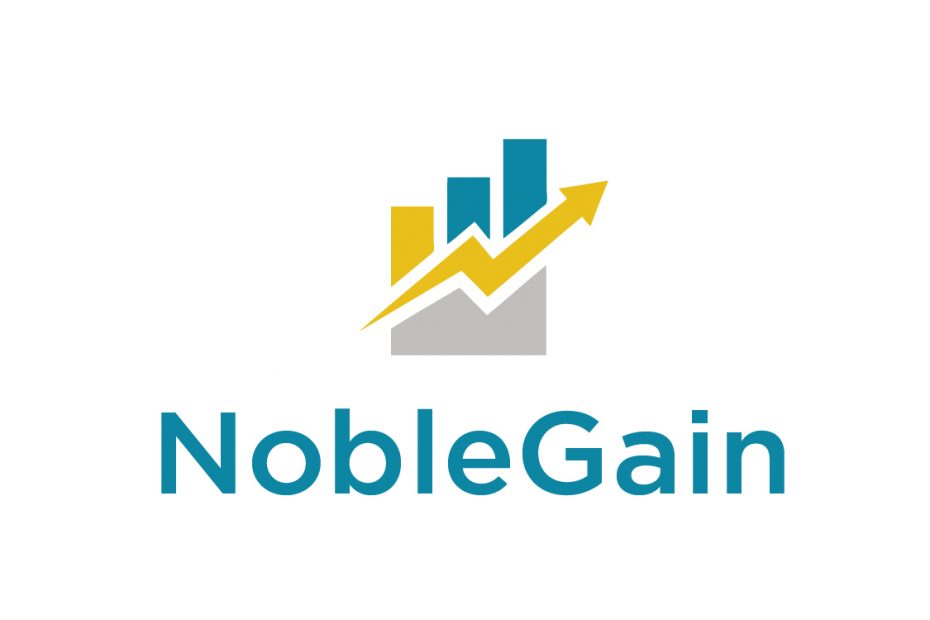 Noble gain business name logo
