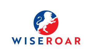 wise roar business name logo