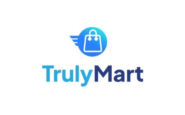 truly mart business name logo