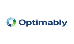 Optimably business name logo